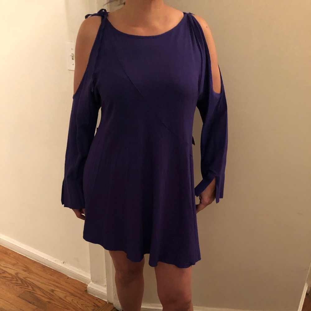 Chick-Sexy Purple Dress by Free People S-M